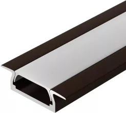 Алюминиевый Профиль MIC-F-2000 ANOD Brown Deep купить с доставкой по России